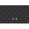 Трафарет для установки индикаторов через сверление 500x500x3 мм (конус D35)