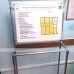 Стойка для мнемосхемы (вертикальная, оргстекло, 470х610 мм)