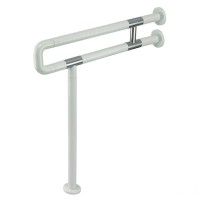 Поручень U - образный с креплением к полу 8801 Поручень U - образный с креплением к полу 8801