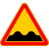 Дорожный знак 1.16.2 "Неровная дорога"
