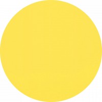 Наклейка информационная для слабовидящих "Желтый круг" на двери (100 мм)