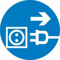 М13 "Отключить штепсельную вилку"