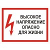 2.5.8. "Высокое напряжение опасно для жизни"