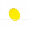 Тактильный индикатор из ПВХ без штифта D35, рифленый (желтый)