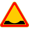 Дорожный знак 1.16.4 "Неровная дорога"