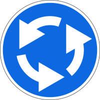 Предписывающие дорожные знаки (18)