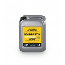 Антисептик "Биоконтакт" «GOLDBASTIK BB 26». Усиленная защита древесины. Концентрат 1:9