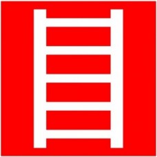 Тактильный знак пиктограмма "Пожарная лестница"
