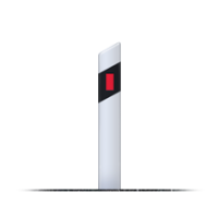 Пластиковые сигнальные дорожные столбики (4)