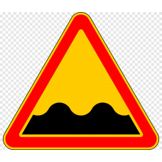 Дорожный знак 1.16.2 "Неровная дорога"