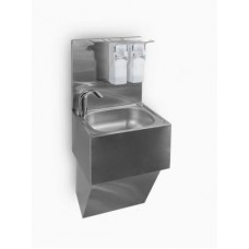 Сенсорный умывальник Ф5 со стенкой, навесной Сенсорный умывальник Ф5 со стенкой, навесной